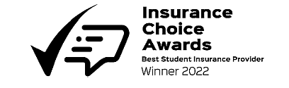 Winners of the Insurance Choice Award 2022 for Best Student Insurance Provider badge