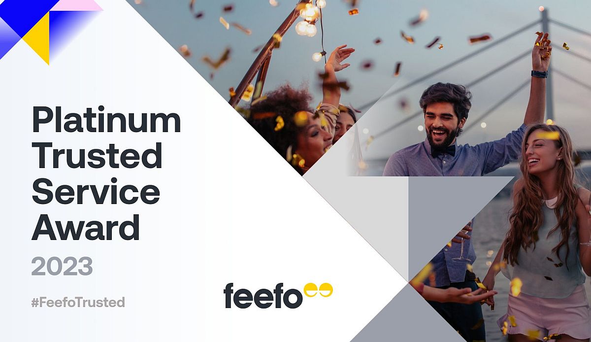 Feefo Winners of the 2023 Platinum Service Award