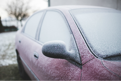 icy car