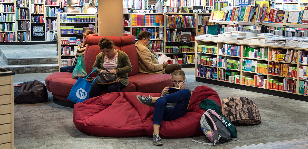 library scene